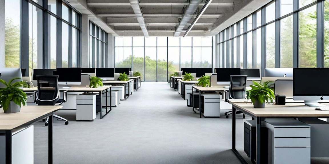 Modern team environment at high-growth technology company